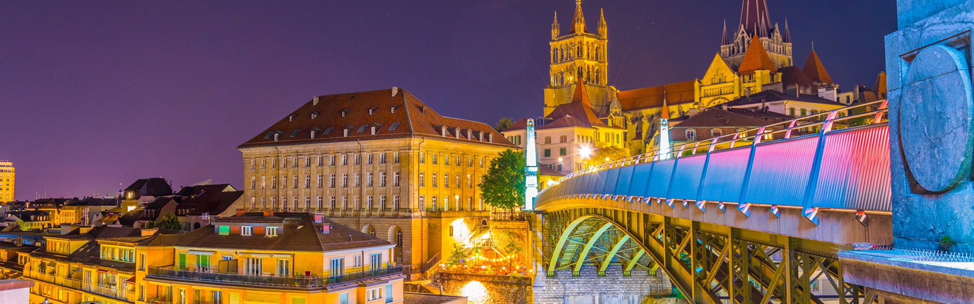 Lausanne city view